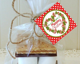 24 S'mores Wedding Favor Kits Any Tag Design 24 S'mores Wedding Favor Kits Any Tag Design