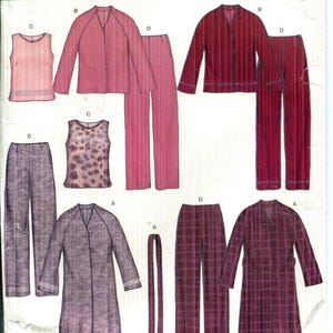 Simplicity 6291 Sömnadsmönster, Jacka, Topp, Byxor, Storlek 6-10