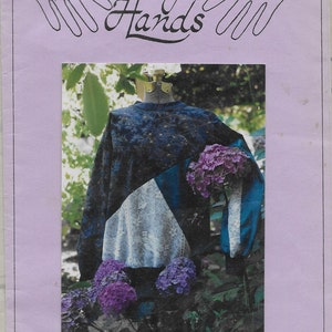 Misses&#39; Pattern  Segmented Shirt /Wearable Art Piece /UNCUT/FF -Of Our Hands 0000-Long Sleeve- Dated unk -Sizes 6 8 10 12 14 16 18 20