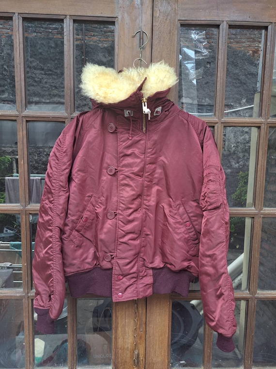 N2b hooded flight jacket - Gem