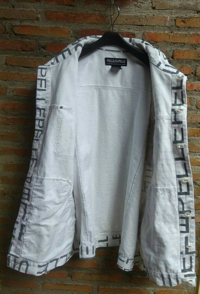 割引き ⭐️90s 古着⭐️PELLE PELLE デニムジャケット ワッペン XXL