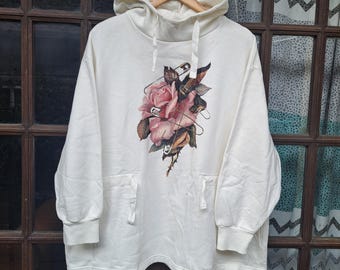 Gu X Undercover Oversized Hoodie: Jun Takahashi Japanese