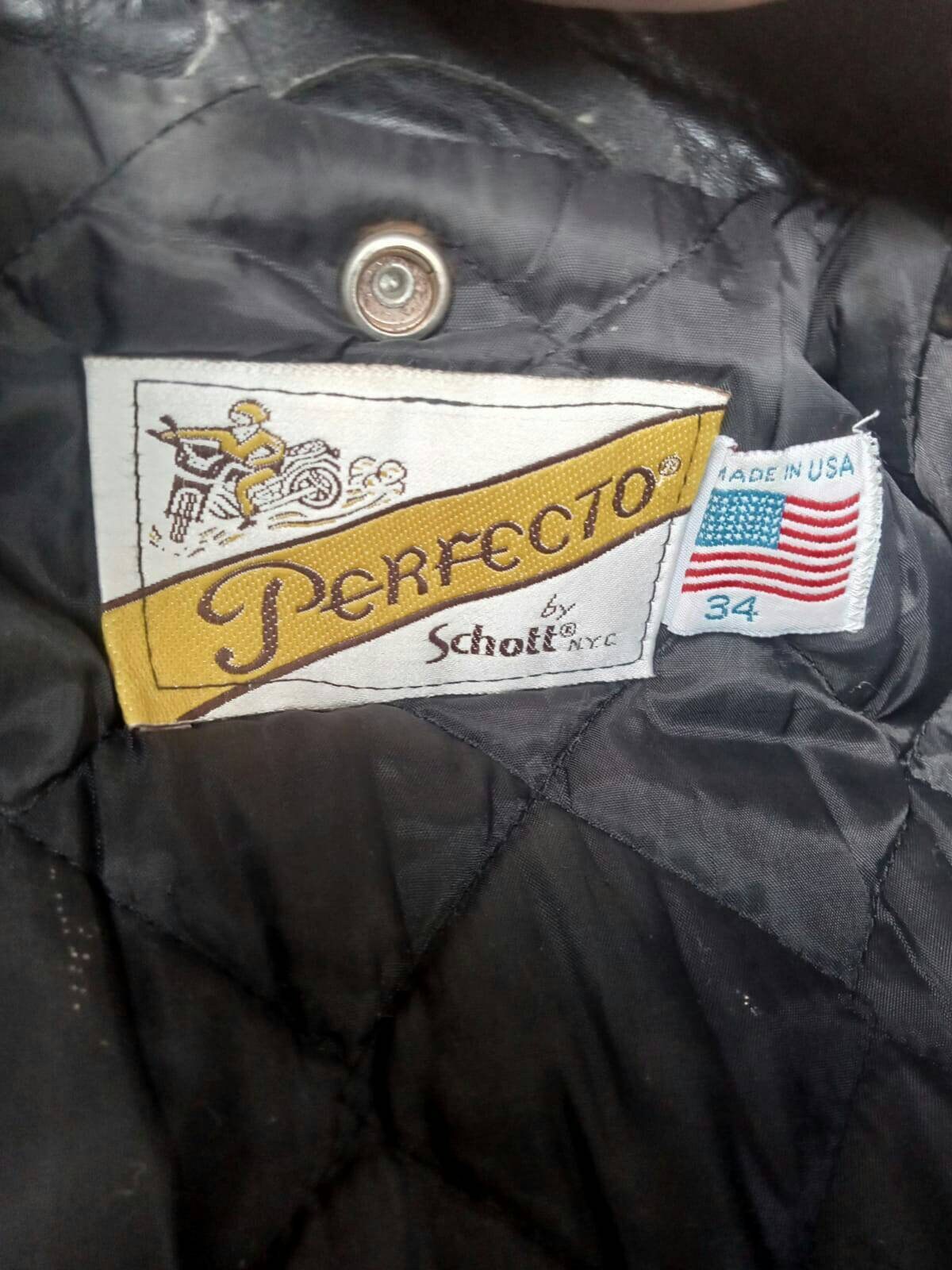 まつろく様専用 SCHOTT 618 PERFECTO 34サイズ USA製 メンズ