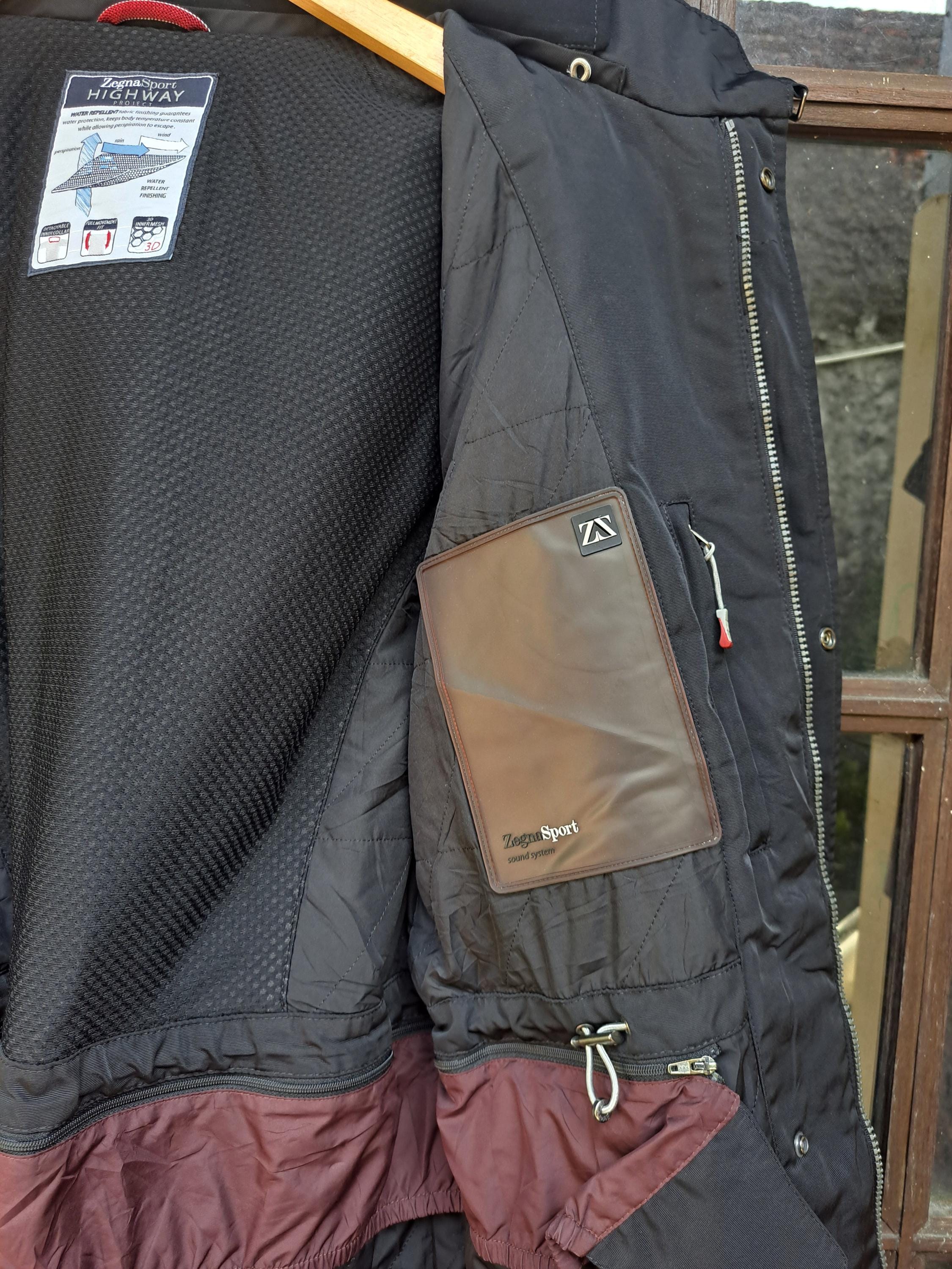 Zegna Sport Higway Project Coat Nylon Jacket Ermenegildo Zegna Sport Higway Project Coat Nylon Jacket Ermenegildo