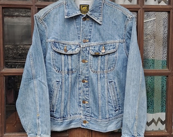 RARE ~ Vintage 1950s/1960s LEE 101-J Denim Jean Jacket ~ Size 40 R