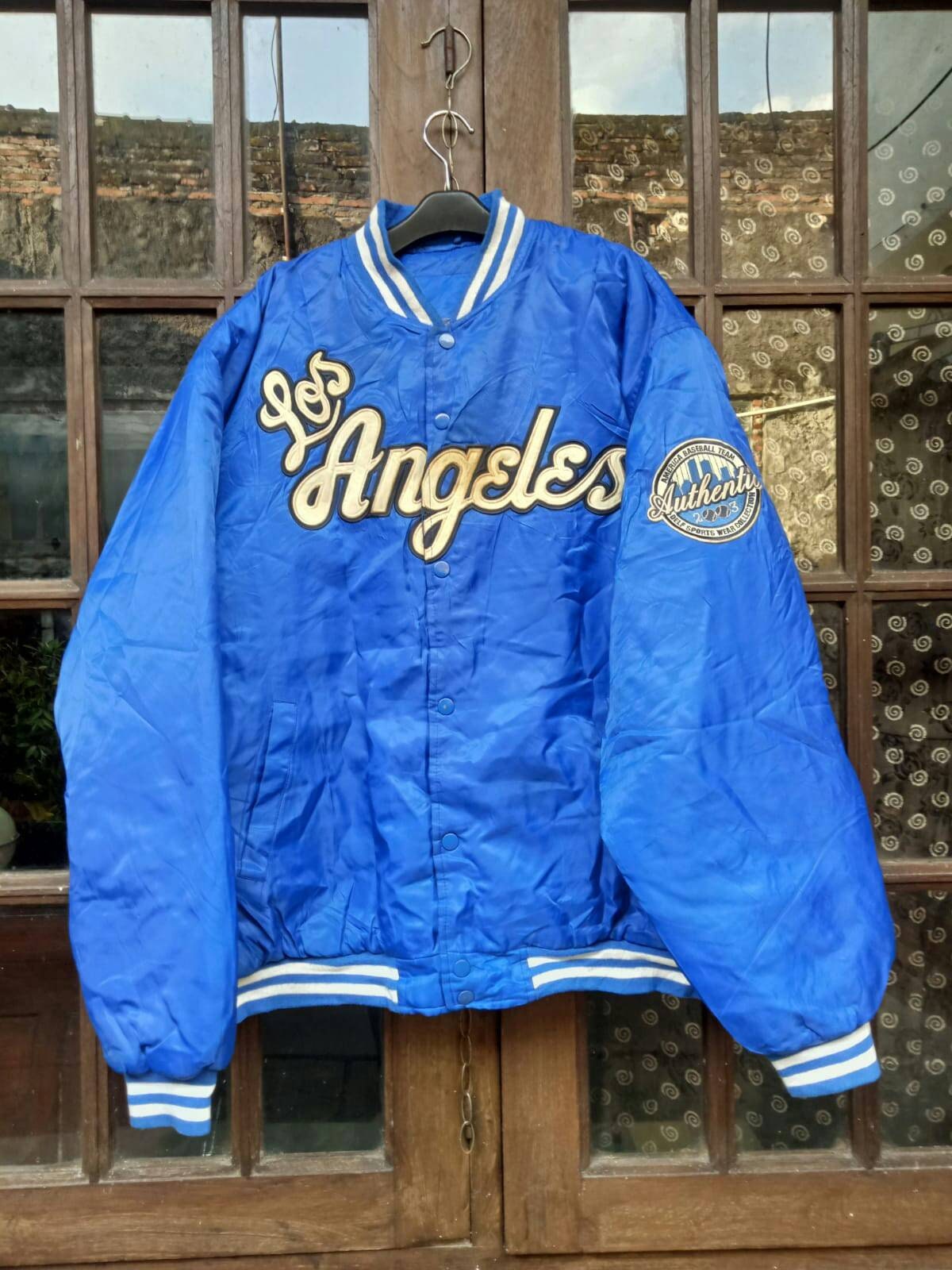 Los Angeles Dodgers Starter The Captain III Full-Zip Varsity Jacket - Royal