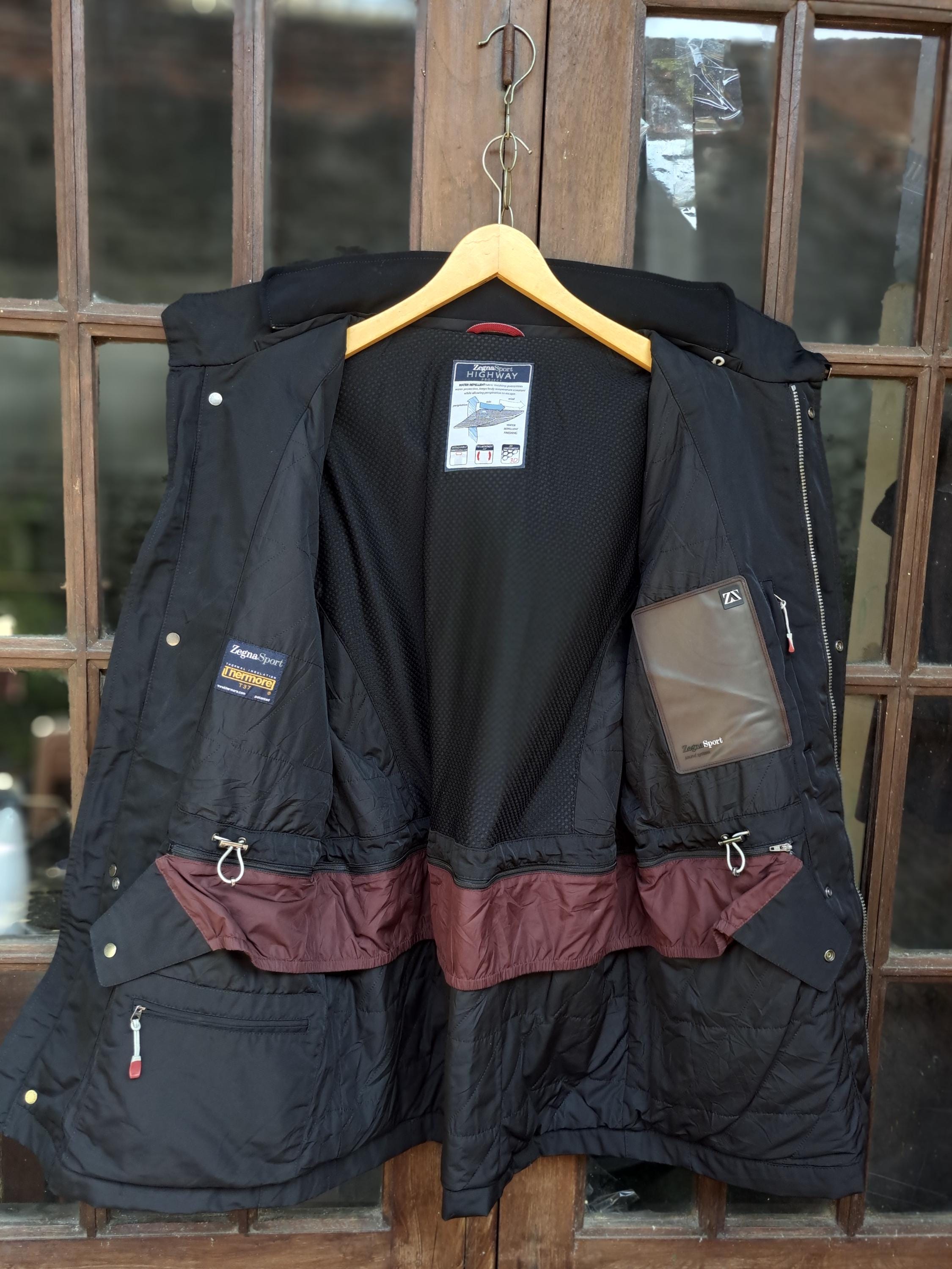 Zegna Sport Higway Project Coat Nylon Jacket Ermenegildo