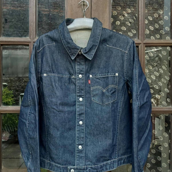 Mens Levis Denim Jacket Etsy