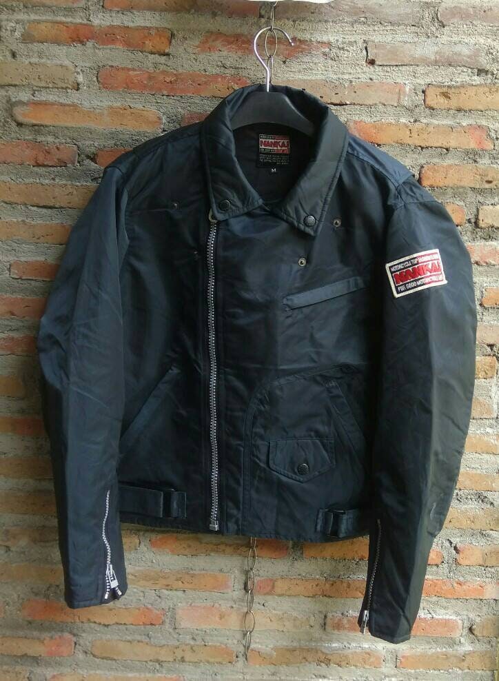 【NANKAI】ヴィンテージ ライダースジャケット80~90s Nankai Racing Team 1980/1990 Jacket L Vintage Racing Japan