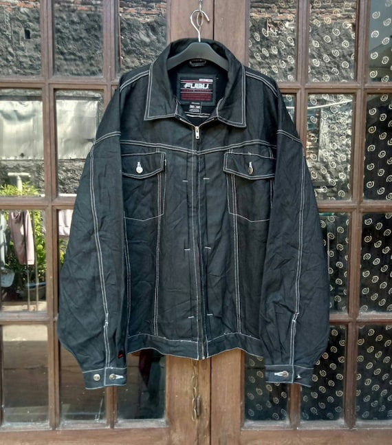 Mens Leather Denim Jackets