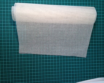 Bookbinder's spine muslin - Mulls No. 8 - starched, non stretch - size 460mm x 460mm (18" x 18")