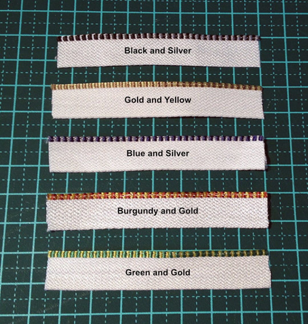 5 X Bookbinding Headbands, 15 Colours Available Great Option for Case