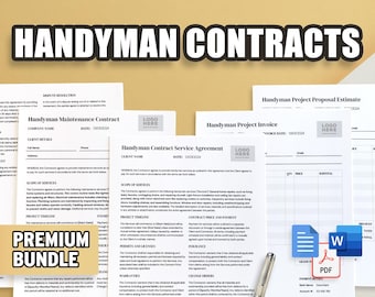 Acuerdo de servicio de mantenimiento por contrato / Contrato, mantenimiento, factura, presupuesto / Profesional y fácil de usar / Documentos de Google