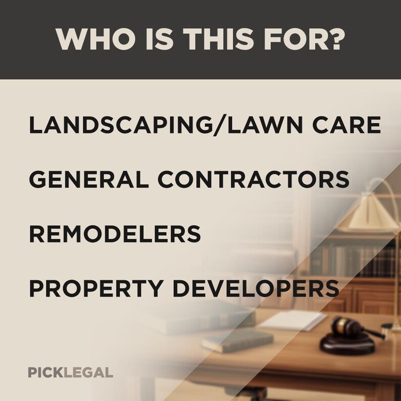 Landscaping Contract Bundle: Service Agreement, Invoice, Estimate (Google Docs) image 3