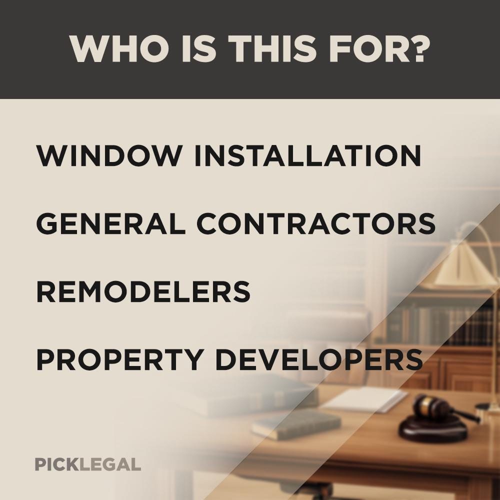Window Installation Contract Service Agreement Bundle | Contract ...