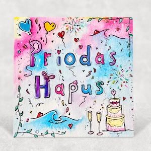 Carte Priodas Hapus