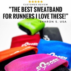 sQoosh, Runners Sweatband, gift for him, gift for runner, gift for her, sweatband