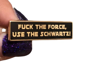 Fuck The Force, gebruik de Schwartz-reversspeld Spaceballs Star Wars Mel Brooks Sci-Fi Comedy