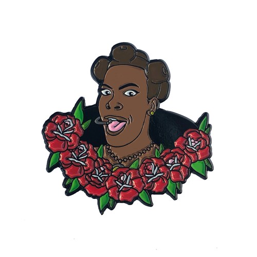 Ruby Rhod Enamel Pin Fifth Element Chris Tucker | Etsy