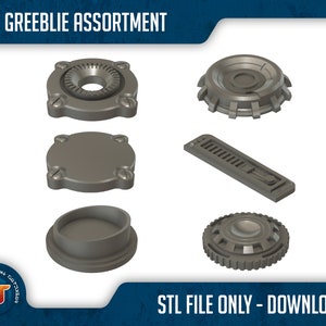 Star Wars inspired Greeblie Assortment - 3D Printable STL Files