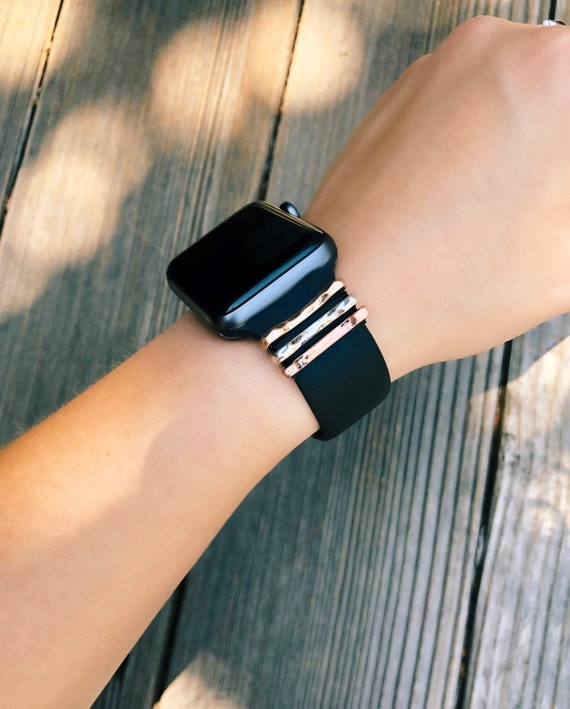 FitBit Versa Band Charms, Apple Watch Band, Apple Watch Bling, FitBit Ionic Band Charms, Charge 3, Series 4, 3, 2, 38mm, 40mm, 42mm, 44mm