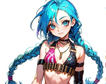 Jinx Graffiti Vinyl Sticker