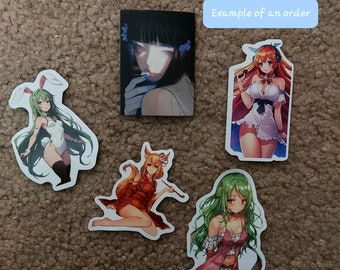 Grab Bag of Anime Girl Stickers