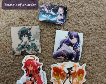 Grab Bag of Genshin Impact Stickers