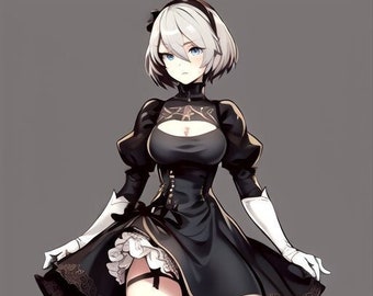 2B Vinyl Sticker