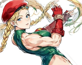 Cammy Street Fighter Vinyl Sticker