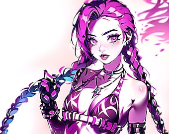 Jinx Graffiti Vinyl Sticker