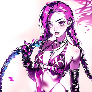 Jinx Graffiti Vinyl Sticker