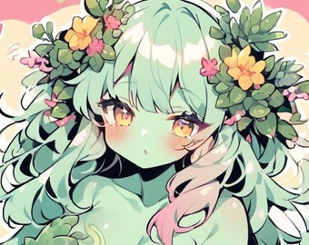 Flower Child Vinyl Sticker