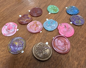10 Pack Assorted Wax Seals