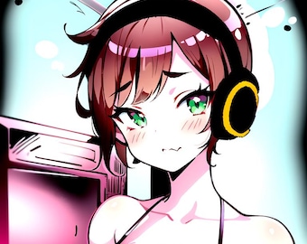 Gamergirl Vinyl sticker