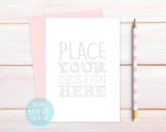 Invitation Mockup Party Invite Mockups 5x7 Cards Mockup Etsy