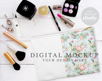 Download Zipper Bag Mockup Etsy