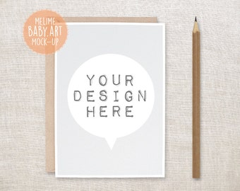 Download Free Card and Envelope Mockups, 5x7 Card Mockup, Styled Photography Mock Up, Neutral Invitation Mockup (11.Card) PSD Template