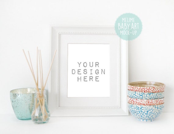 Frame Mockup Styled Photography Mock Up 8x10 Frame Mockup