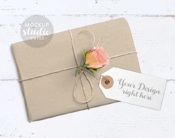 Tag Mockup Gift Tag Mockup Thank You Card Mockup