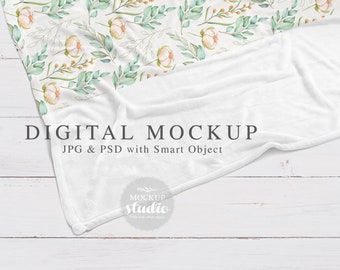 Download Blanket Mockup Etsy