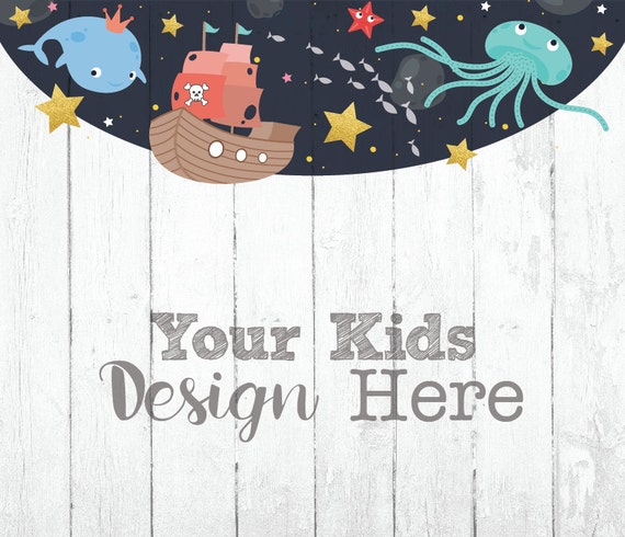 Download Free Kids Scene Mock Up Mockups White Wood Desk Mock (PSD ...