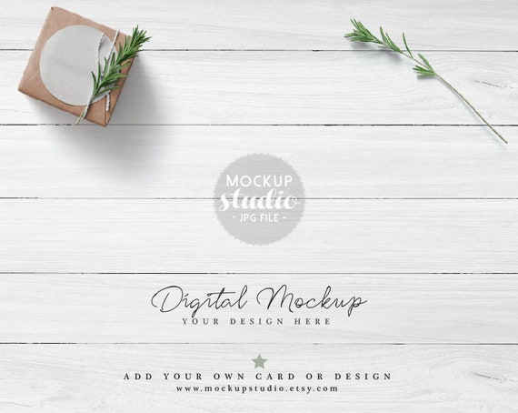 White Wood Mockup Modern Mockup Country Style Mockup Styled