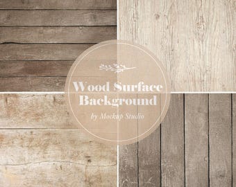 Wood Backgrounds Mockup Bundle, Rustic Wood Surface Background, Wood Background, Brown Wood Mock-up, Wood Surface Background