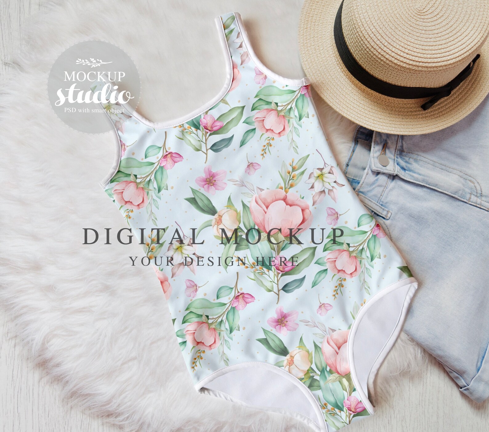 1585+ Swimsuit Mockup Psd