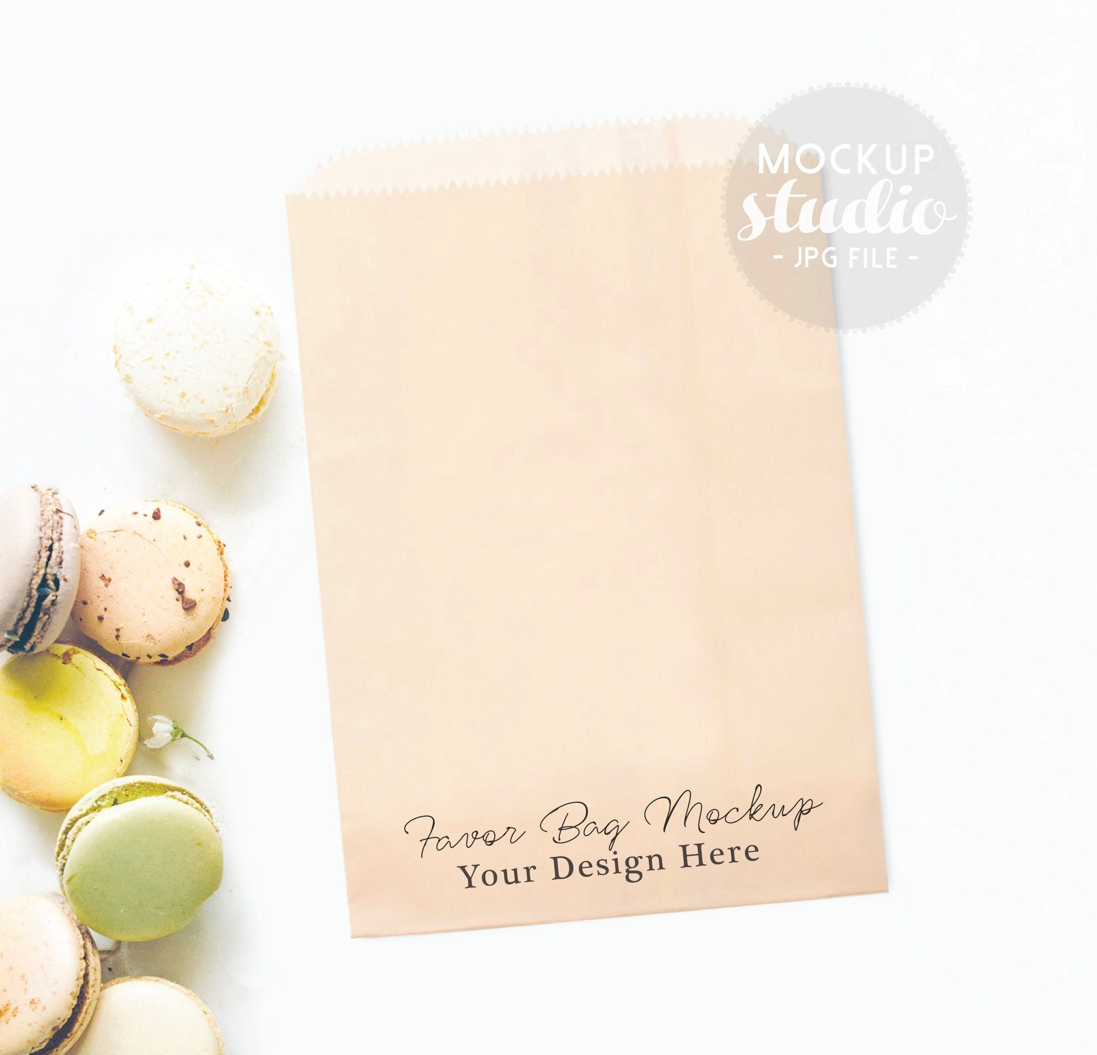 Download Kraft Favor Bag Mockup Kraft Bags Mockup Party Bags Mock Etsy