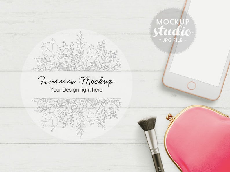 Download Feminine Mockup Vanity Mock Up Styled Photography Mockup ...