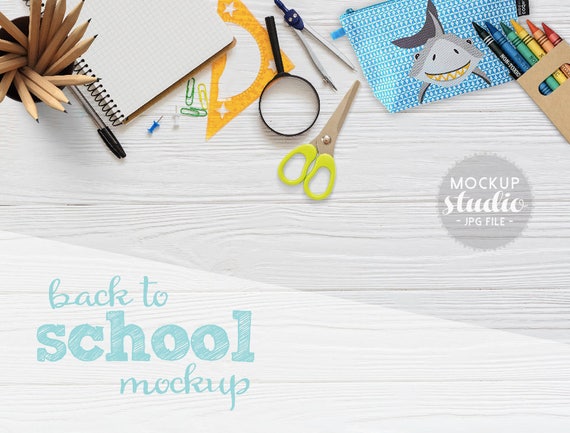 Back To School Mockup Kids Styled Photography Mock Up Back Etsy