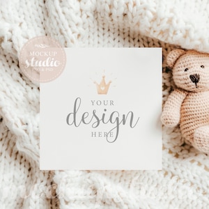 Babyshower uitnodigingsmodel, vierkante kaartmodel, digitale uitnodigingsmodel, babyshowermodel, bewerkbare uitnodiging voor feest