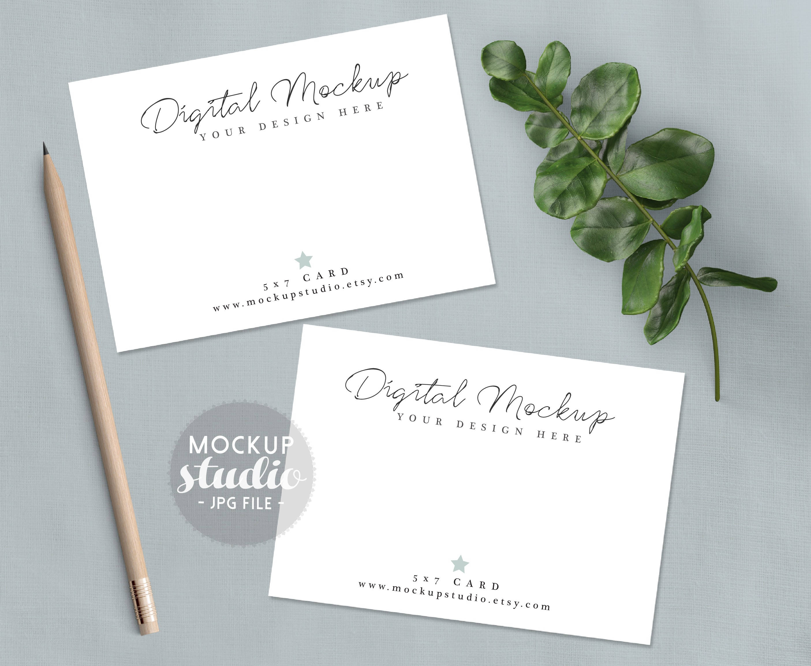 Wedding Stationery Mockup Wedding Invitation Mockup 5x7 Etsy